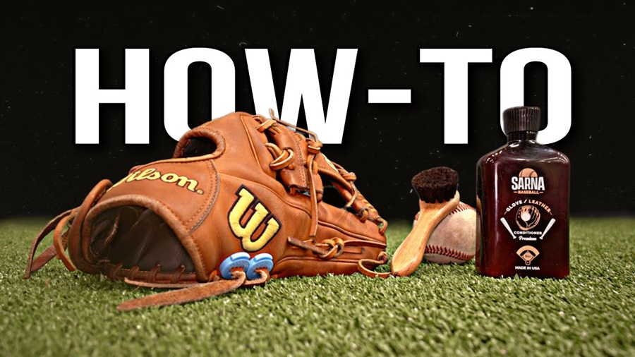 how to care for and clean a baseball glove