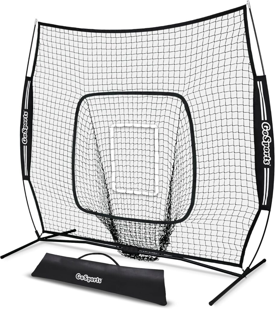 GoSports 6 x 6 ft Youth Baseball & Softball Net 