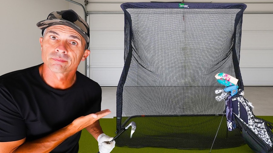 golf hitting net vs golf simulator