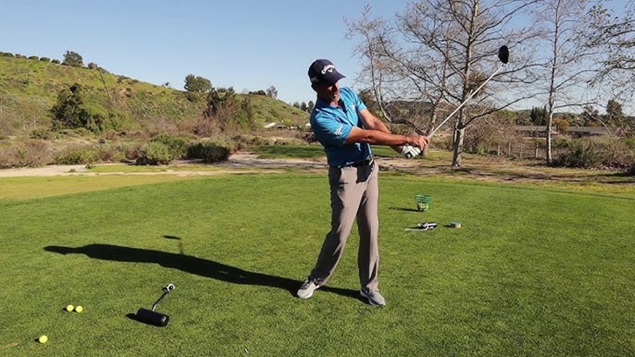 golf hitting net vs swing trainer