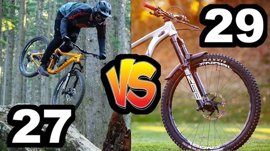 29er vs 27.5 mountain bike