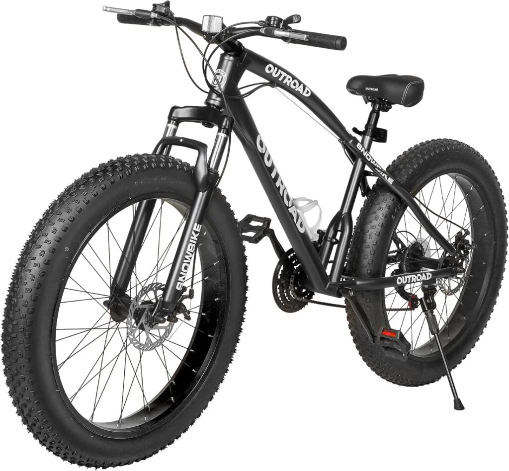 Outroad Fat Tire Mountain Bike 26 Inch