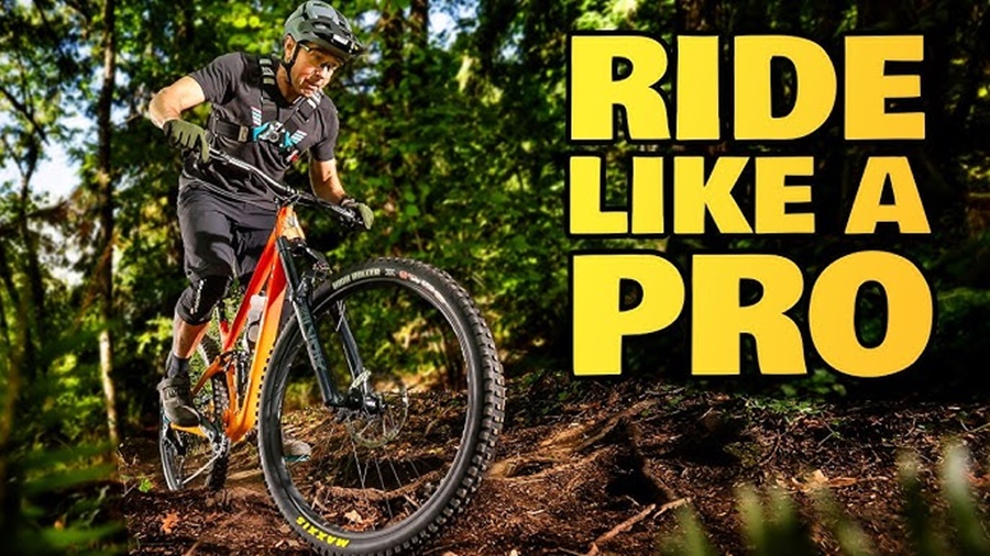 beginner mountain bike vs professional MTB setup
