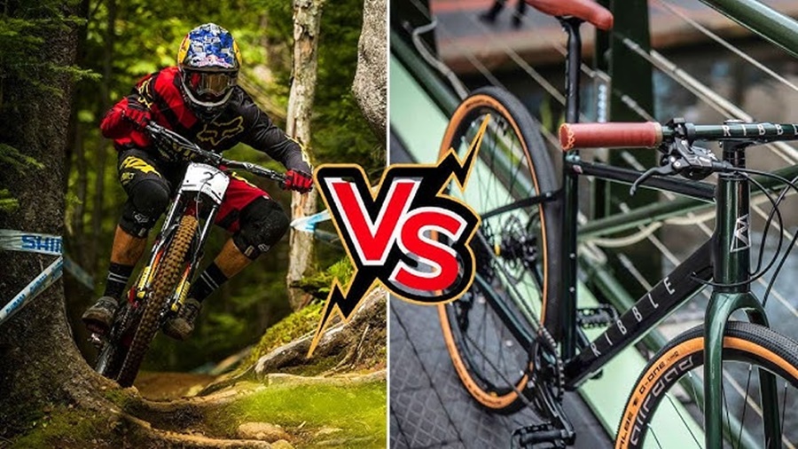 mountain bike vs hybrid bike